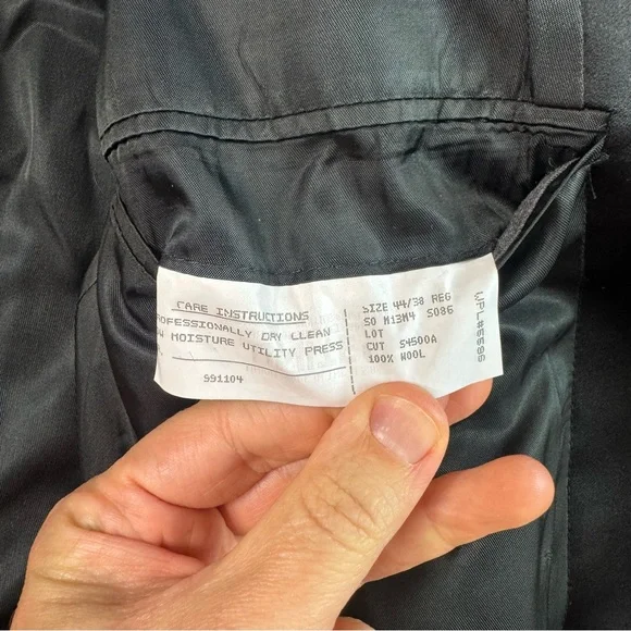 Polo by Ralph Lauren Black Tuxedo Jacket